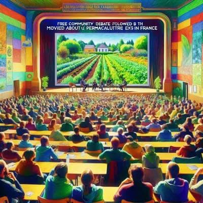 Projection débat gratuite du film "permaculture en France, un art de vivre pour demain"