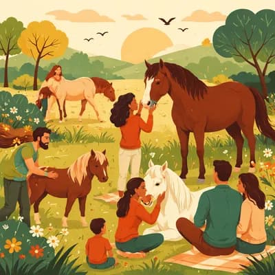 atelier explorer le lien grace aux chevaux