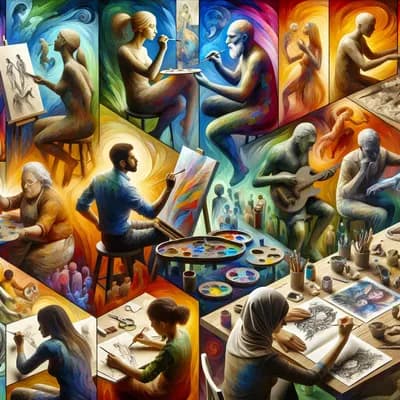 séance de créativité libre