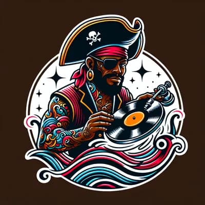 dj Black Rackam + flash tattoo