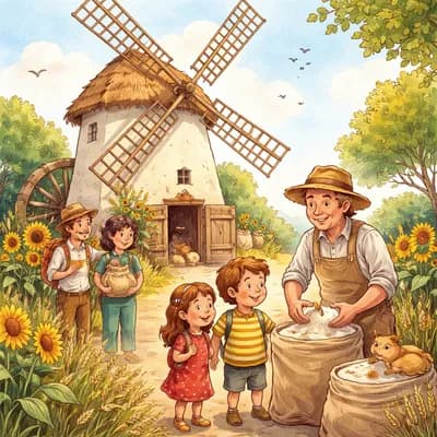 Visite "savoir-faire meunier" au Moulin de La Brée