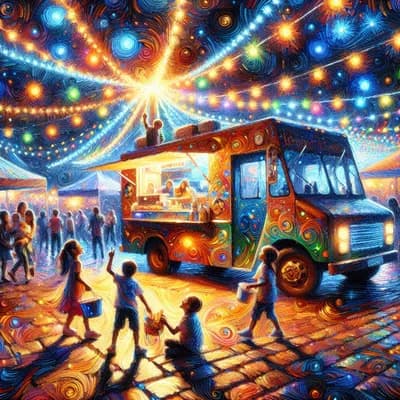 Soirée food truck et animation pour les enfants