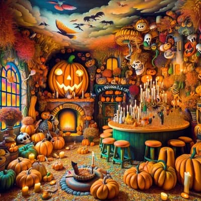 Apéro-moche d’halloween à La Gourgale/la Cøti