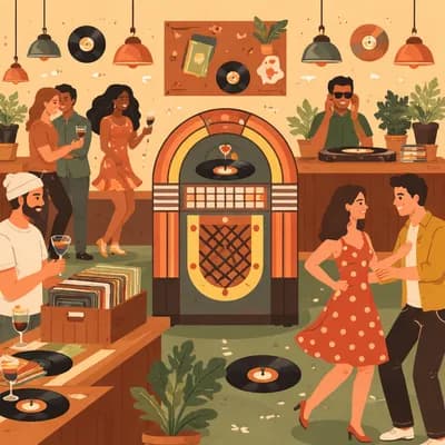 Le Bar à Disque by El Tonton – Soirée Jukebox 100% Vinyls au Floor