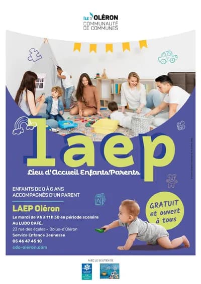 Laep (lieu d’accueil Enfants-parents)