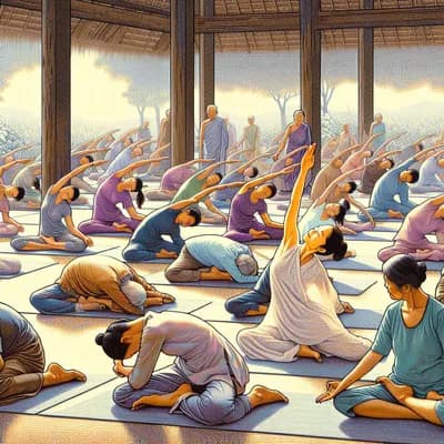 Séance de Hatha Yoga traditionnel avec Leïla