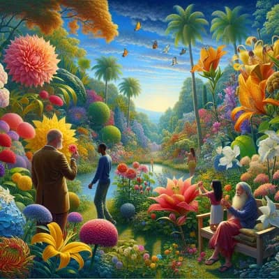 visite du jardin de terre d'éveils