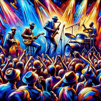 Concert de blues et de jazz