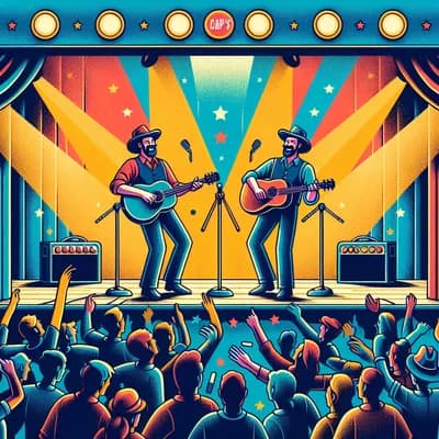 Concert duo folk The Marvellous Dudes au Cap’s