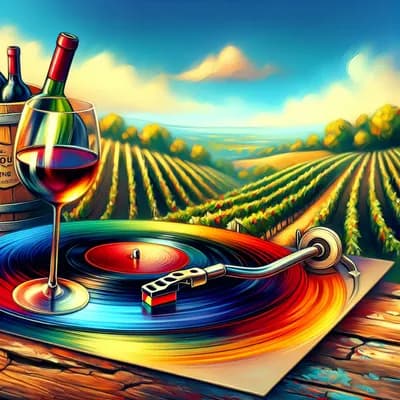 Beaujolais et vinyles à l’odyssée