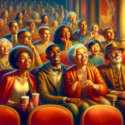 Séance De Cinéma "en Fanfare "