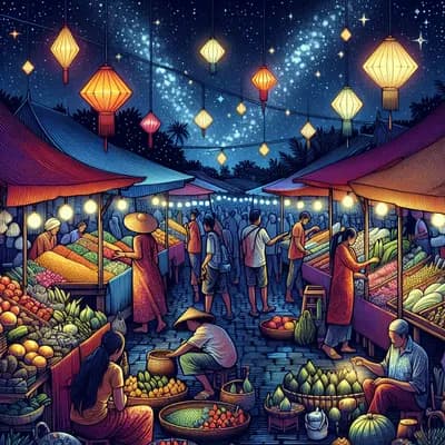 Marché nocturne