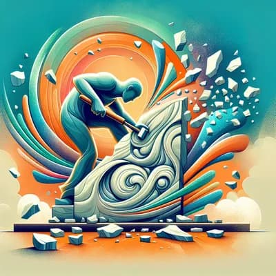 Initiation sculpture sur pierre