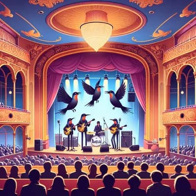 Concert Blackbirds tribute Beatles à La Cigale