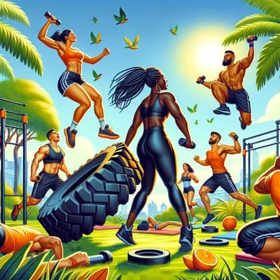 Renforcement musculaire - en plein air