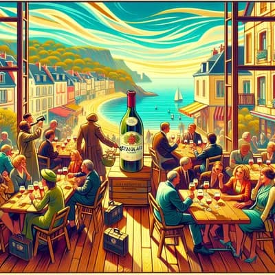 Le Beaujolais nouveau arrive à La Minute Blonde de Marennes