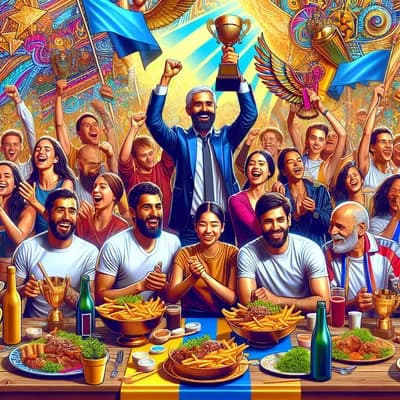 Remise des coupes aux lauréats de la Grande Parade de vieux gréements.