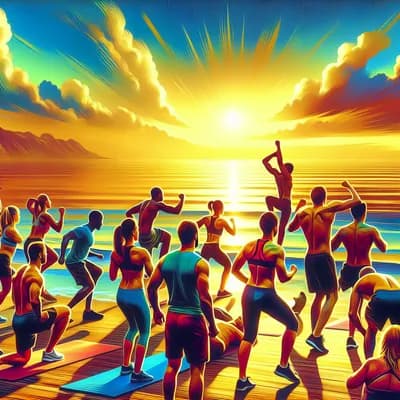 Renforcement Musculaire - face à la mer