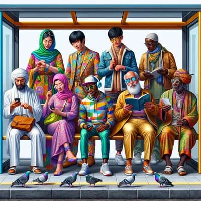 Marvellous Dudes au Bus Stop