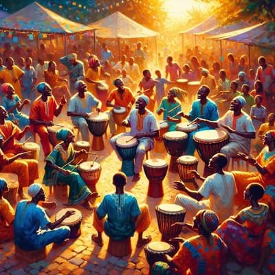 percu africaine adultes 19h - Guinaliere par Folikela