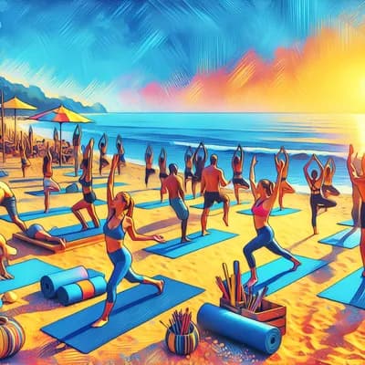 Yoga & Pilates à la plage de l'ileau - Saint Pierre