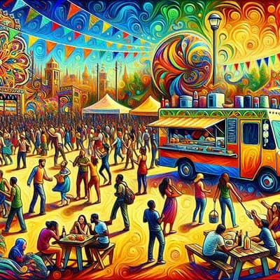 food truck et concert