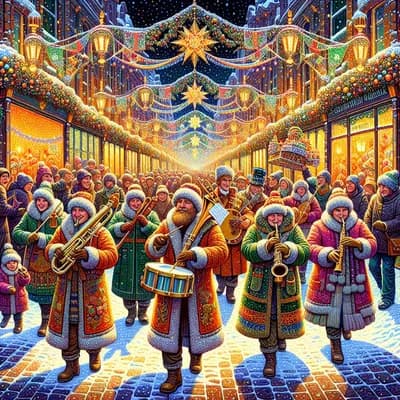 Déambulation "la Fanfare de Noël"