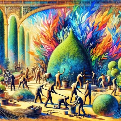 Atelier "création d'une haie sèche"