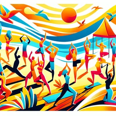 Yoga à la plage ☀️ Sables Vignier