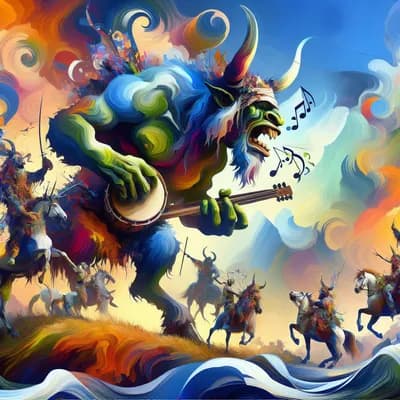 Concert des ogres de barback et spectacle équestre