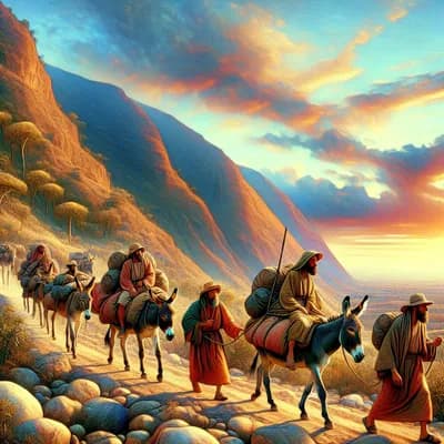 Balades à dos d'âne ou à pieds