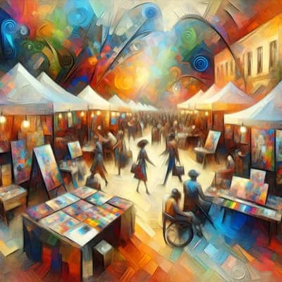 Photographies de Pascal François au marché des créateurs St Denis