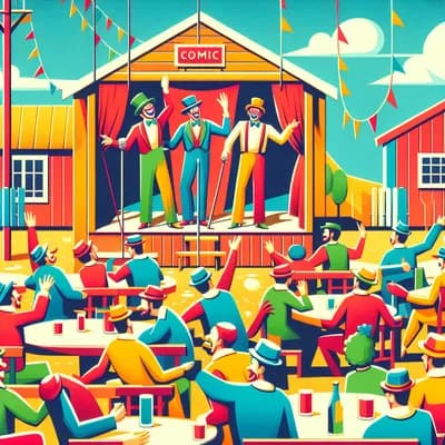 Spectacle Cabaret Comique Foyer Rural