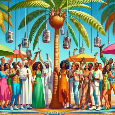 Le fabuleux karaoké du cocotier