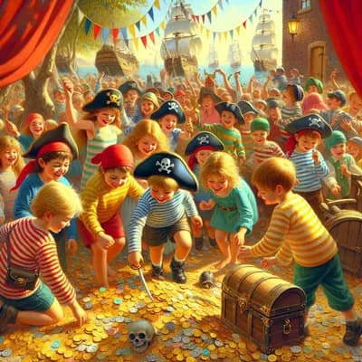 Rallye des P'tits Drôles de la Pointe de Chassiron : chasse au trésor 🏴☠️🪙 grandeur nature pour les enfants de 4 à 6 ans