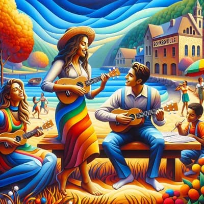 Initiation ukulélé à Boyardville