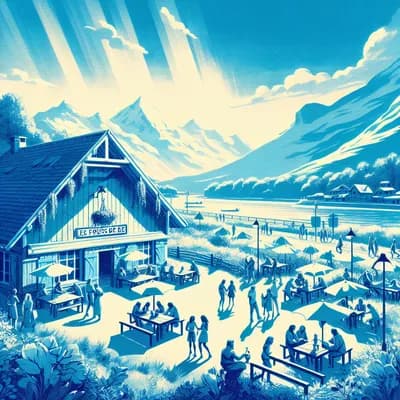 Des cyanotypes chez Les Fous de Ré