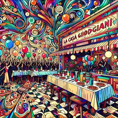 soirée ne pas oublier les paroles à la pizzeria la casa giorgiani