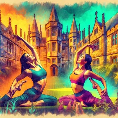 Atelier Yoga avec Julie & Marion au château