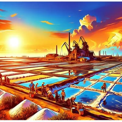 Visite commentée du marais salant au Port des Salines