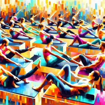 Cours de Pilates Flow