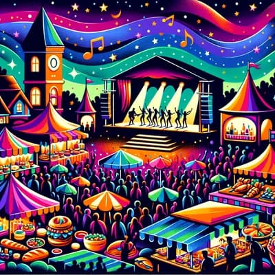 Nocturne de Cheray : village gourmand et Nomad en concert.