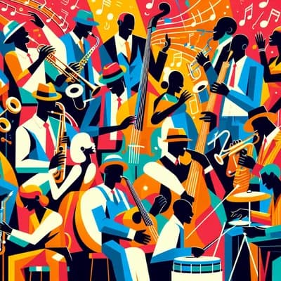 Jam jazz américain à la colo