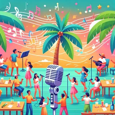 The Lucky Karaoké au Cocotier