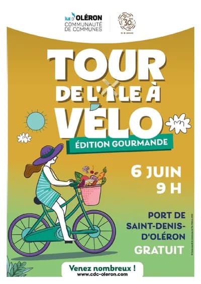 Tour de l'île à Vélo - Cdc Ile d'oléron