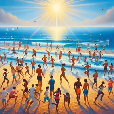 Course & renforcement / sur la plage