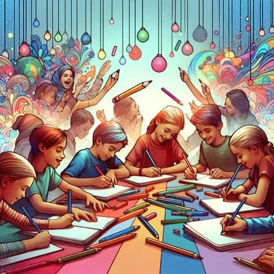 Écriture d’un conte, atelier pour enfants