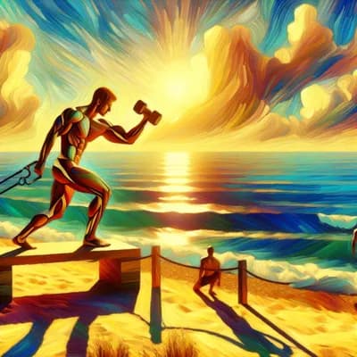 Renforcement Musculaire - face à la mer
