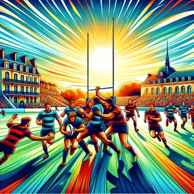 Rugby La Rochelle Racing À L'echoppe