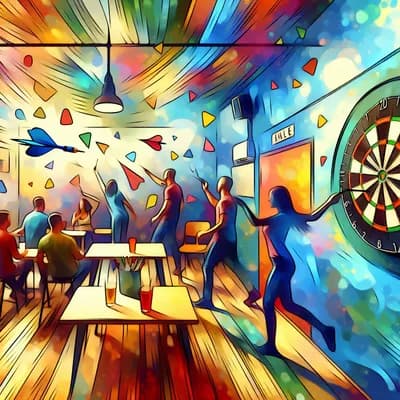 Défi Mensuel Fléchettes – High Score à La Minute Blonde Saujon